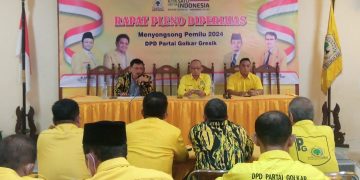 HUT ke-58, Golkar Gresik Pusatkan Jalan Sehat di Lapangan Sumput, Driyorejo