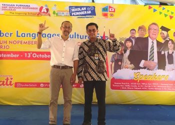 SMP Sepuluh Nopember Gelar Spuber Language Culture Expo 2022