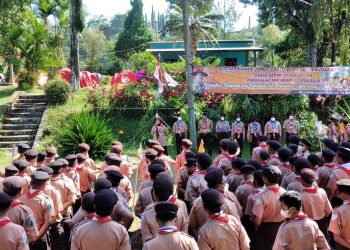 Siswa SMP Negeri 3 Sidoarjo Dilatih Kedisiplinan dan Penguatan Karakter Melalui Perjusami