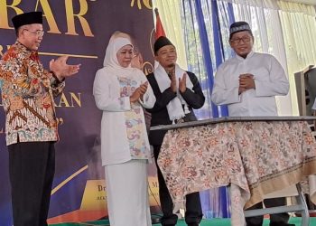Gubernur Khofifah Sampaikan Empat Hal Saat Resmikan Asrama Ponpes Al-Fattah Sidoarjo