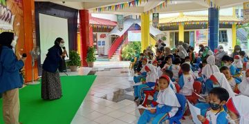 KB-TK Al Muslim Gandeng FKM Unair Rayakan Hari Cuci Tangan Sedunia