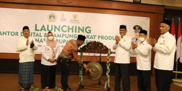 Mudahkan Bayar Zakat, Kantor Digital Baznas Gresik Di-Launching