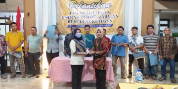 Kades Lantik Pengurus TP PKK dan RT, Camat Tanggulangin Harapkan Ada Sinergi Antara Pemdes dan BPD Ketegan