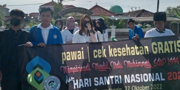 SMK Kerta Cendekia Peringati HSN 2022 Dengan Berbagi Pengobatan Gratis