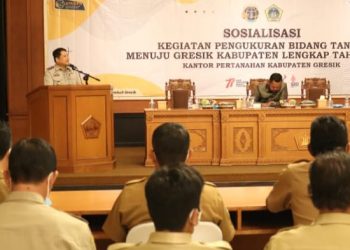 Menuju Gresik Kabupaten Lengkap 2022, 63 Ribu Bidang Tanah Jadi Target Pengukuran