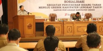 Menuju Gresik Kabupaten Lengkap 2022, 63 Ribu Bidang Tanah Jadi Target Pengukuran
