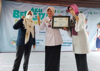 SMPN 1 Sidoarjo dan SMKN 2  Buduran Jadi Percontohan Gerakan Aksi Bergizi