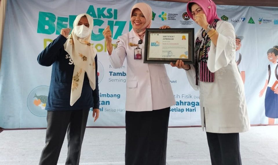 SMPN 1 Sidoarjo dan SMKN 2  Buduran Jadi Percontohan Gerakan Aksi Bergizi