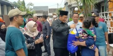 Pastikan Bantuan Tercukupi, Wabup Subandi Temui Korban Bencana Puting Beliung