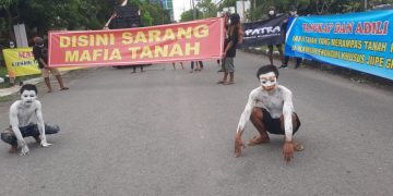 Lagi, Unjuk Rasa Desak Kepala ATR/BPN Gresik Dicopot dan Basmi Praktik Mafia Tanah