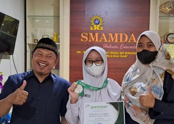 Soal Kanker Serviks Mengantar Pradita Ruri Siswi SMAMDA Meraih Silver Award