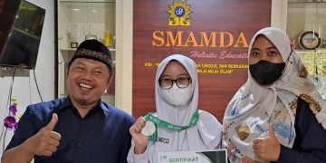 Soal Kanker Serviks Mengantar Pradita Ruri Siswi SMAMDA Meraih Silver Award