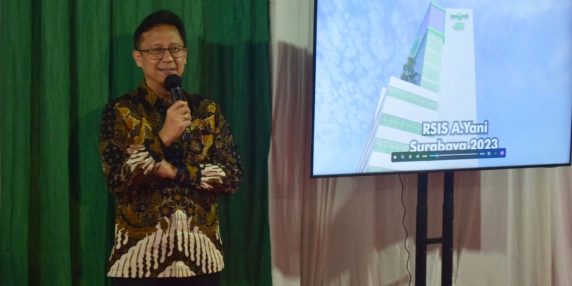 Menkes Tinjau Pembangunan Tower RSI Ahmad Yani