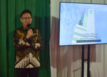 Menkes Tinjau Pembangunan Tower RSI Ahmad Yani