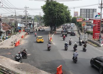Pemkab Sidoarjo Urai Kemacetan Pertigaan Bangah Aloha