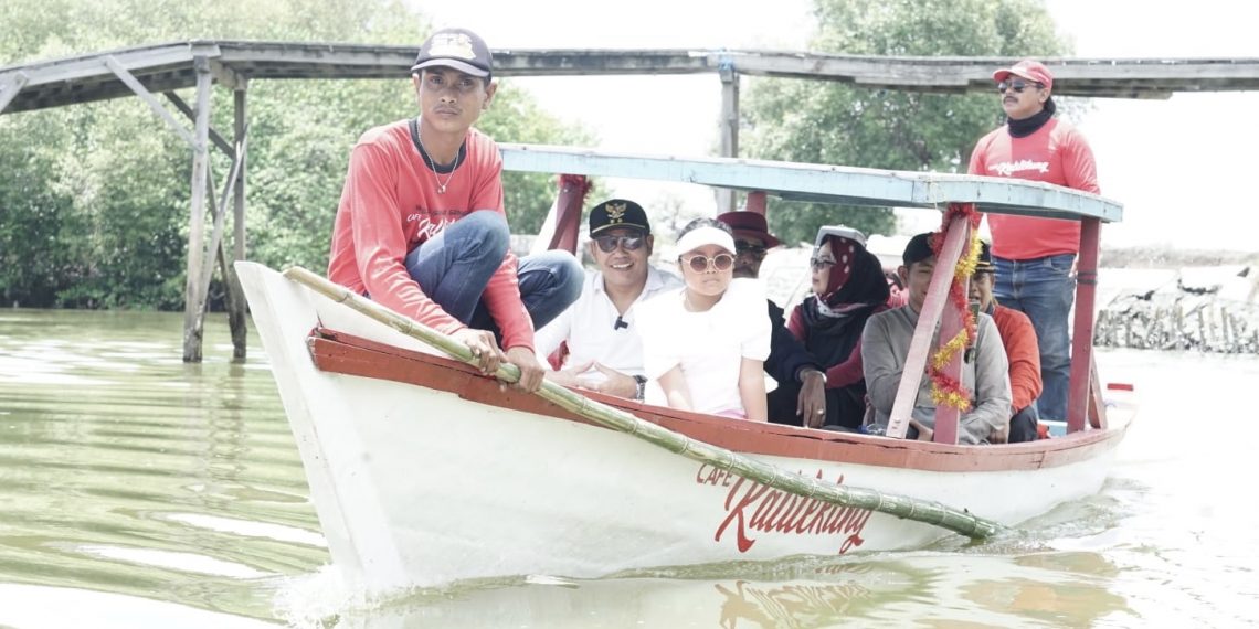 Wabup Sidoarjo Resmikan Desa Wisata Susur Sungai Tambak Cemandi Sedati