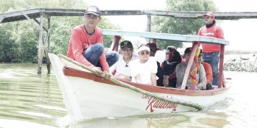 Wabup Sidoarjo Resmikan Desa Wisata Susur Sungai Tambak Cemandi Sedati