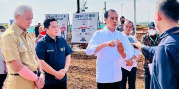 Ganjar Pranowo-Erick Thohir Sosok yang Diinginkan Jokowi