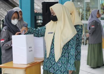 Asal Huda Terpilih Jadi Ketua OSIS MA NU Sidoarjo Periode 2022-2023