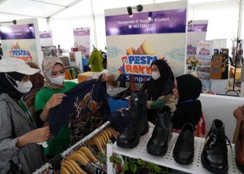 Masyarakat Mojokerto Antusias Hadir di Pesta Rakyat Simpedes 2022