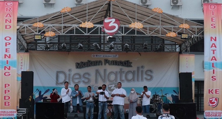 Grand Opening PPDB SMK Telkom Sidoarjo Gelar ‘New Three-P For More Jouney’