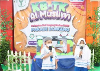 Begini Cara KB-TK Al Muslim Peringati Hari Dongeng Nasional 2022