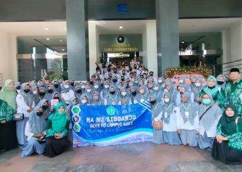 MA Nahdlatul Ulama Sidoarjo Lakukan Studi Kampus di Malang