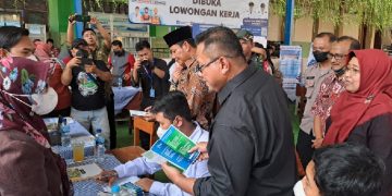 Wakil Bupati Sidoarjo Berharap Job Matching SMK Antartika 2 Bisa Dimanfaatkan Dengan Baik