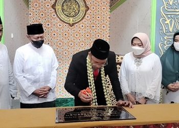 Bupati Ahmad Muhdlor Resmikan Masjid Nur Rohim SMP-SMK Sepuluh Nopember Sidoarjo