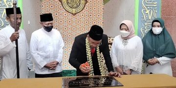 Bupati Ahmad Muhdlor Resmikan Masjid Nur Rohim SMP-SMK Sepuluh Nopember Sidoarjo