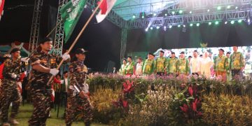 Apel Akbar Puluhan Ribu Kader, Bupati Gresik Ajak Kader NU Se-Jatim Galakkan Keutuhan Bangsa