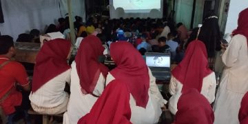 LBB SSL Krian Ajak 220 Siswanya Nonton Bareng Film Perjuangan 10 Nopember