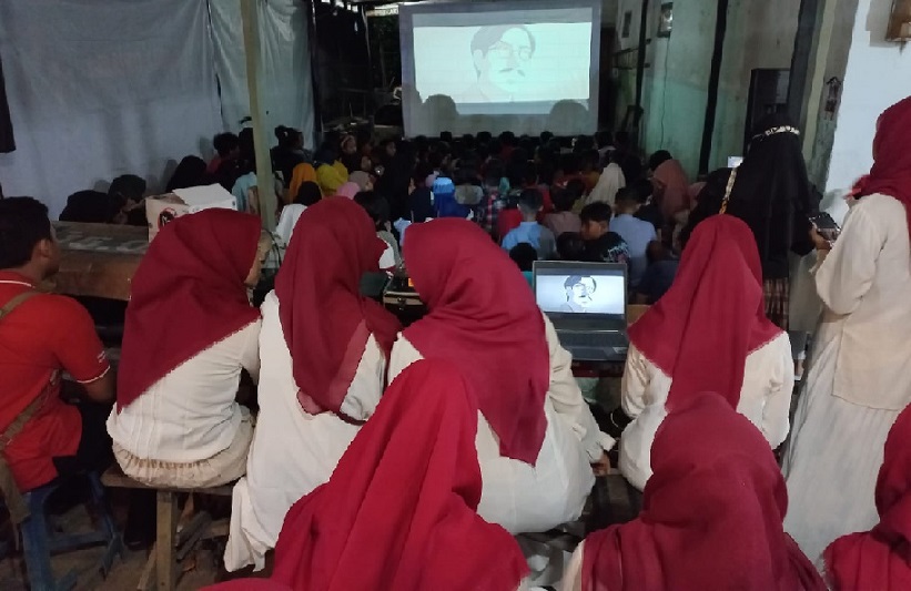 LBB SSL Krian Ajak 220 Siswanya Nonton Bareng Film Perjuangan 10 Nopember