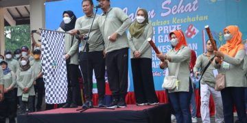 Peringati HKN Bupati Mengajak Warga Mencintai Kesehatannya