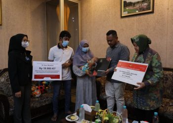 Dampingi Mensos, Gus Yani Komitmen Berikan Pendampingan Kepada Balita Nazril