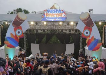 Pesta Rakyat Simpedes ke 10 BRI Sapa Warga Mojokerto