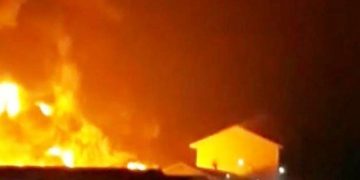 Gudang Pabrik Rokok Gudang Garam Terbakar