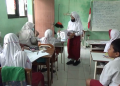 Siswa SDN Entalsewu Buduran Galang Dana Peduli Korban Cianjur