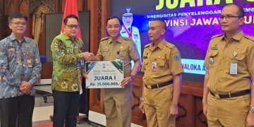 Camat Rogojampi Raih Juara I Lomba SP2K Tingkat Provinsi Jatim