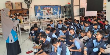 Gedungnya Bertingkat Siswa SMP IT Inka  Diberi Edukasi Mitigasi Bencana