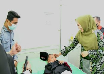 Ning Sasha Apresiasi Puskesmas Jabon Gelar Khitan Massal