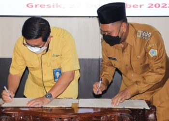 Tertunda 12 Tahun, Pemkab –  Petrokimia Gresik Sepakati Kerja Sama Pemanfaatan Lahan Reklamasi