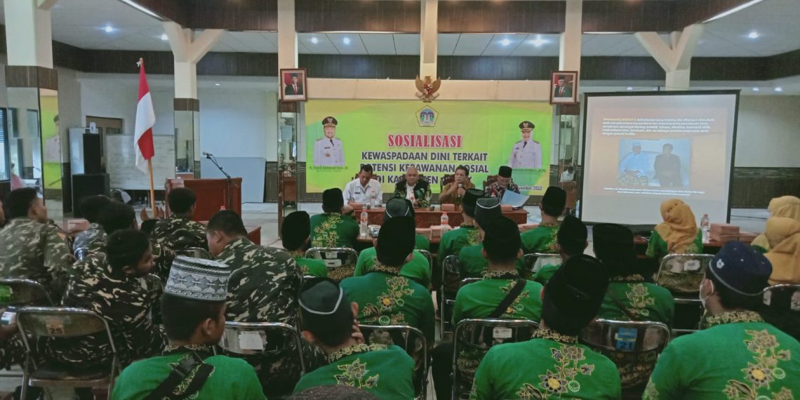 Bakesbangpol Gresik Gelar Sosialisasi, Teologi Iqra Bisa Jadi Antisipasi Dini Cegah Konlik Sosial
