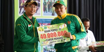 Bupati Sidoarjo Beri Bonus Rp 40 Juta Atlet Peraih Emas  Porprov Jatim VII