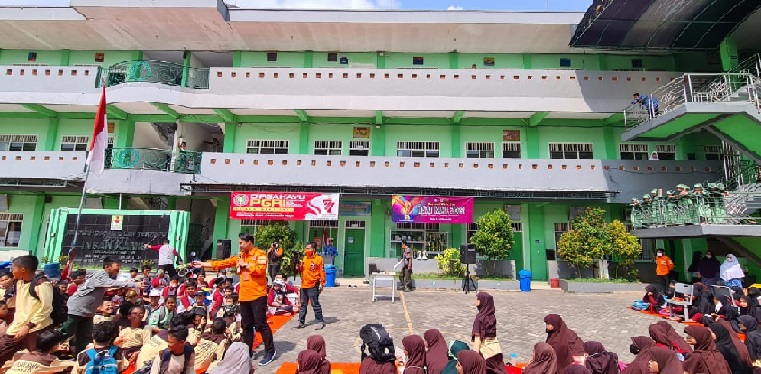 SD IT Insan Kamil Gandeng BPBD Sidoarjo Edukasi Siswanya Mitigasi Bencana
