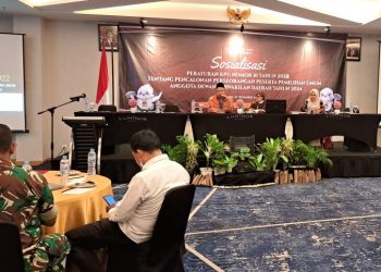 KPU Sidoarjo Sosialisasikan Calon Perorangan DPD Jatim Minimal Punya 5000 Dukungan