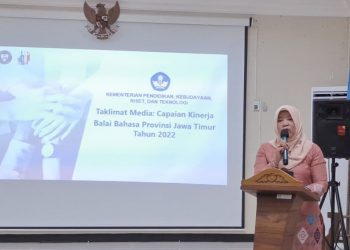 Capaian Program UKBI Pelajar 2022 Balai Bahasa Jatim Lampaui Target