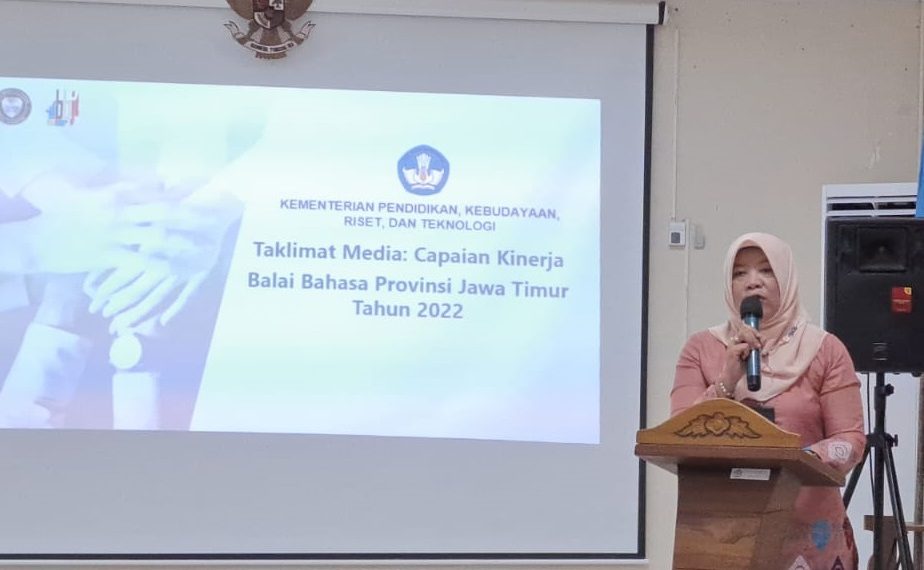 Capaian Program UKBI Pelajar 2022 Balai Bahasa Jatim Lampaui Target