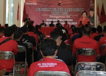 Amankan dan Menangkan Pemilu, PDIP Gresik Gembleng Calon Saksi
