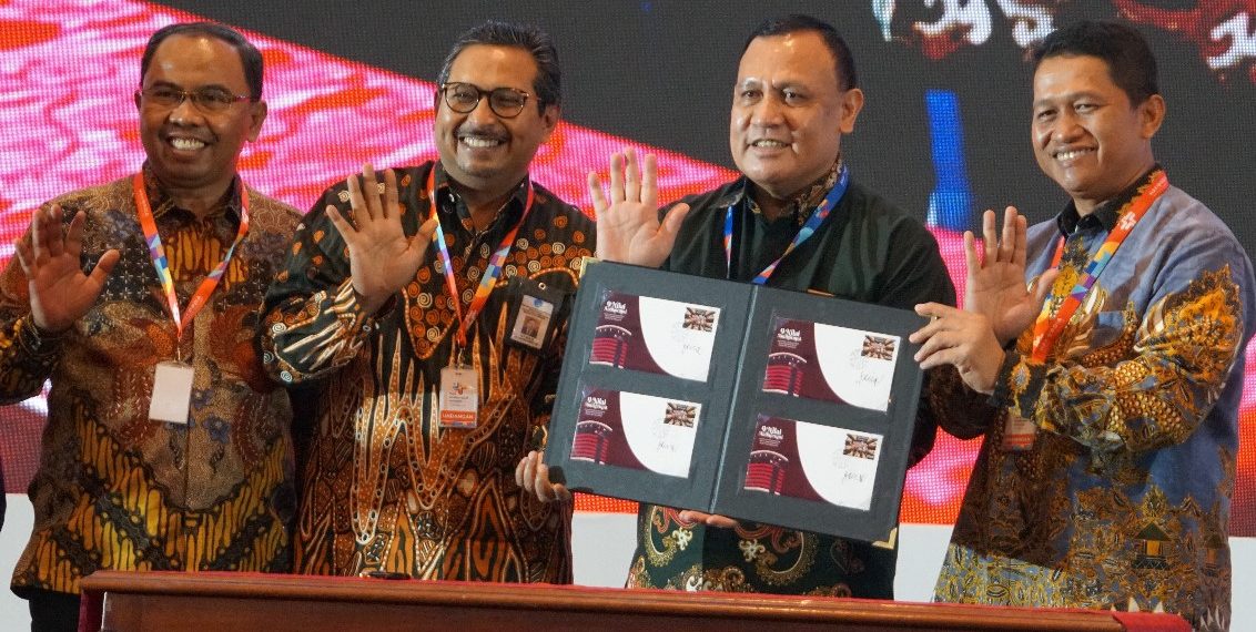 Peringati Hakordia 2022, KPK Luncurkan Prangko Nilai Antikorupsi